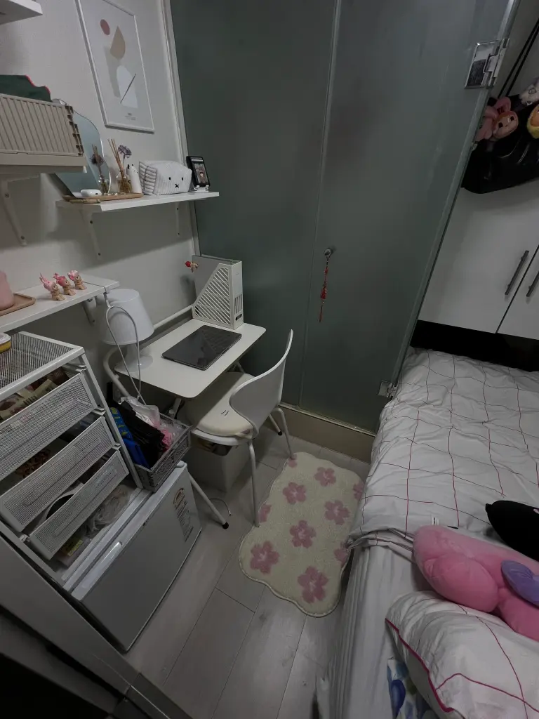 Được biết, trước khi chuyển tới phòng trọ siêu nhỏ này, Lydia đã phải cho đi nhiều đồ đạc cá nhân. Ảnh: SWNS.