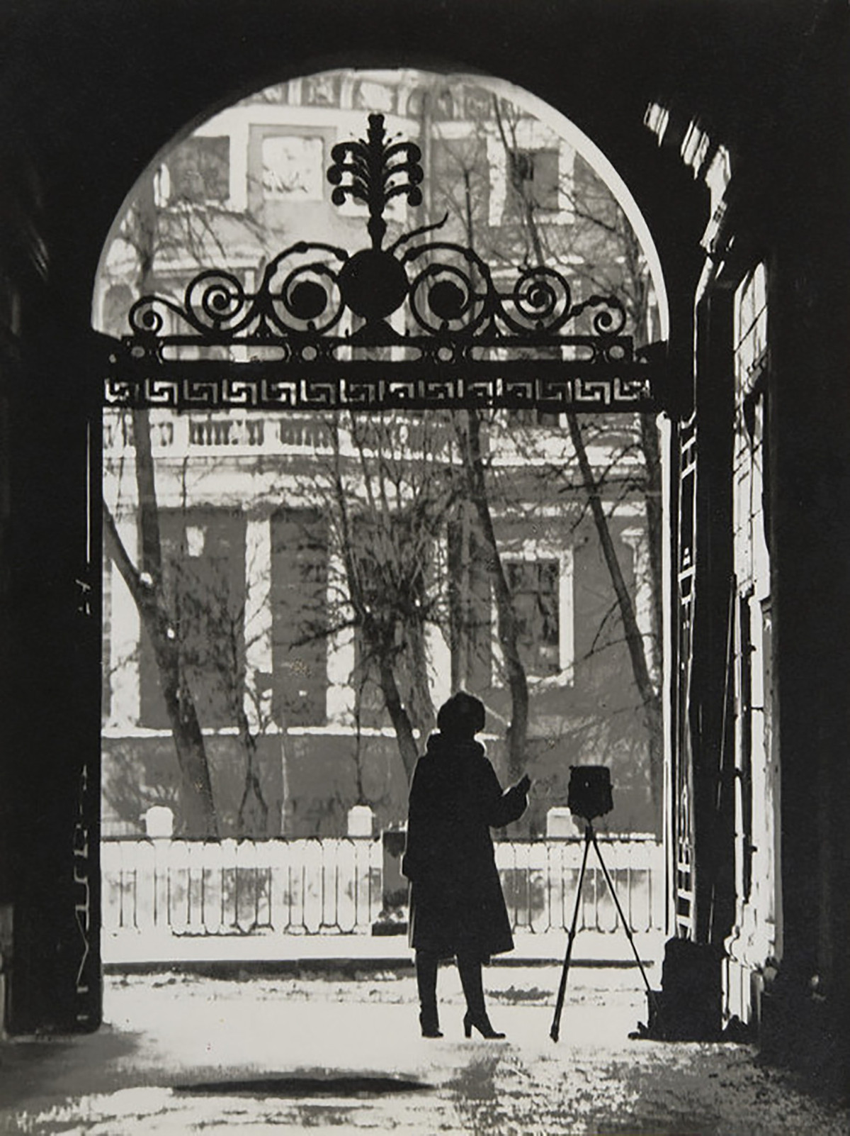 Người phụ nữ ở Leningrad năm 1970.