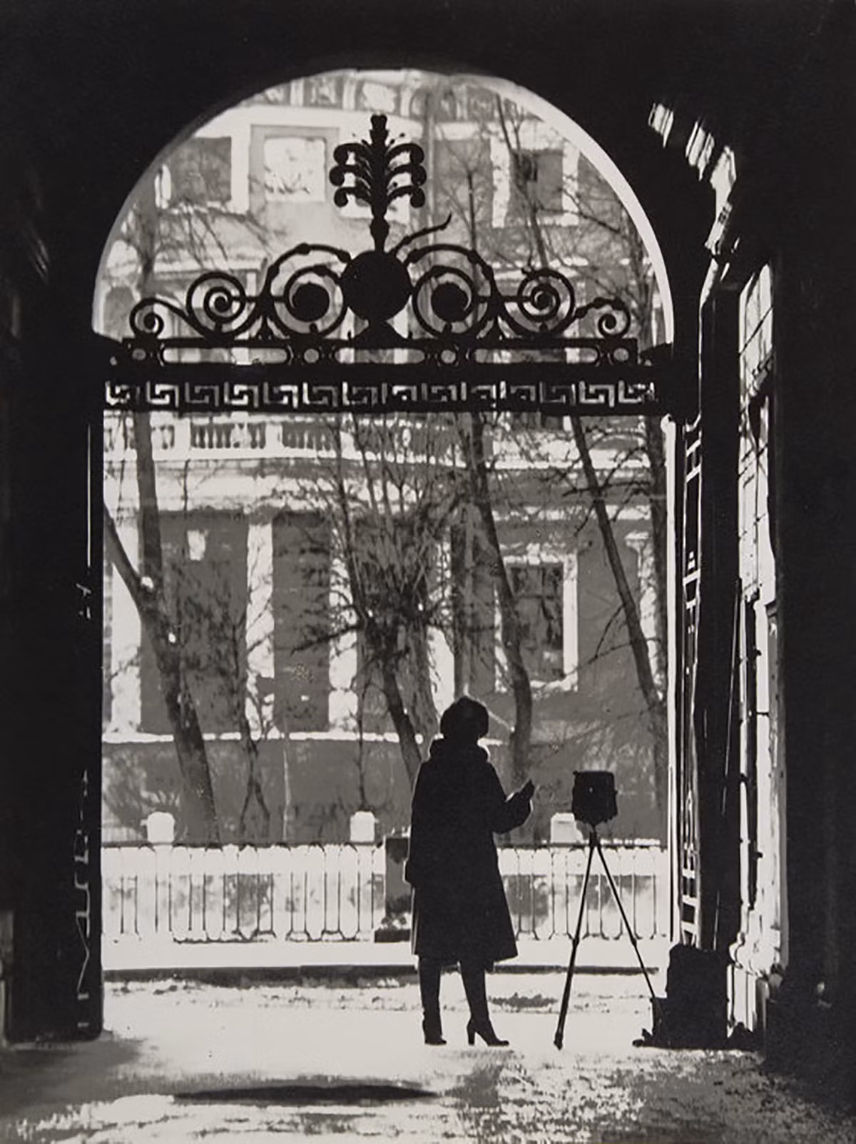 Người phụ nữ ở Leningrad năm 1970.