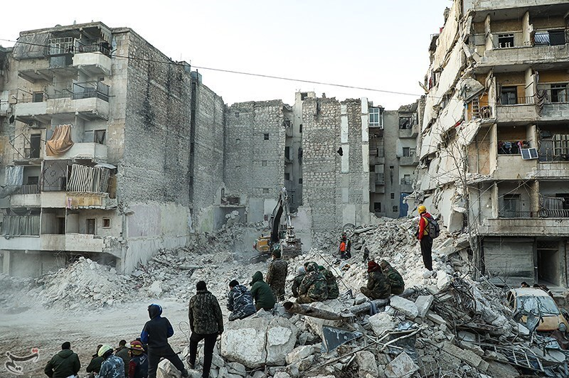 Những tòa nhà bị hư hại ở Aleppo. Ảnh: Wikipedia.