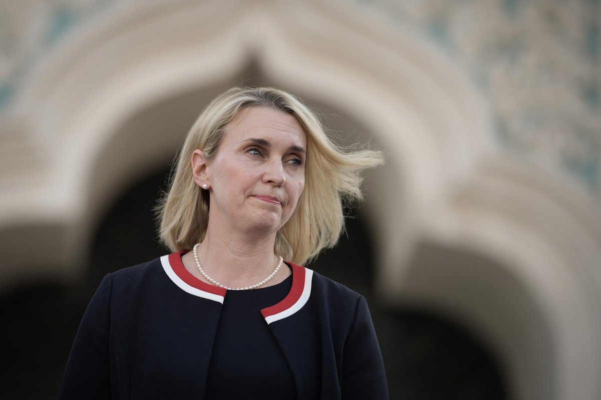 Chan dung nu Dai su My tai Ukraine xin tu chuc