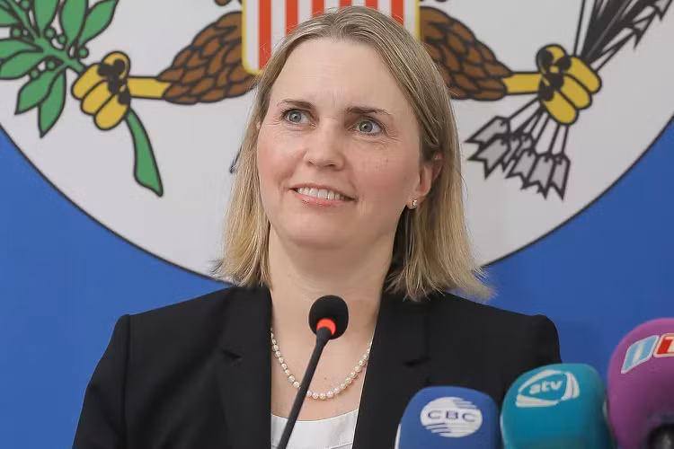 Chan dung nu Dai su My tai Ukraine xin tu chuc-Hinh-3