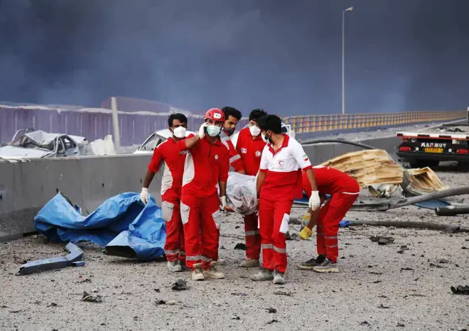 No lon tai cang Iran: Thuong vong tang len hon 700 nguoi