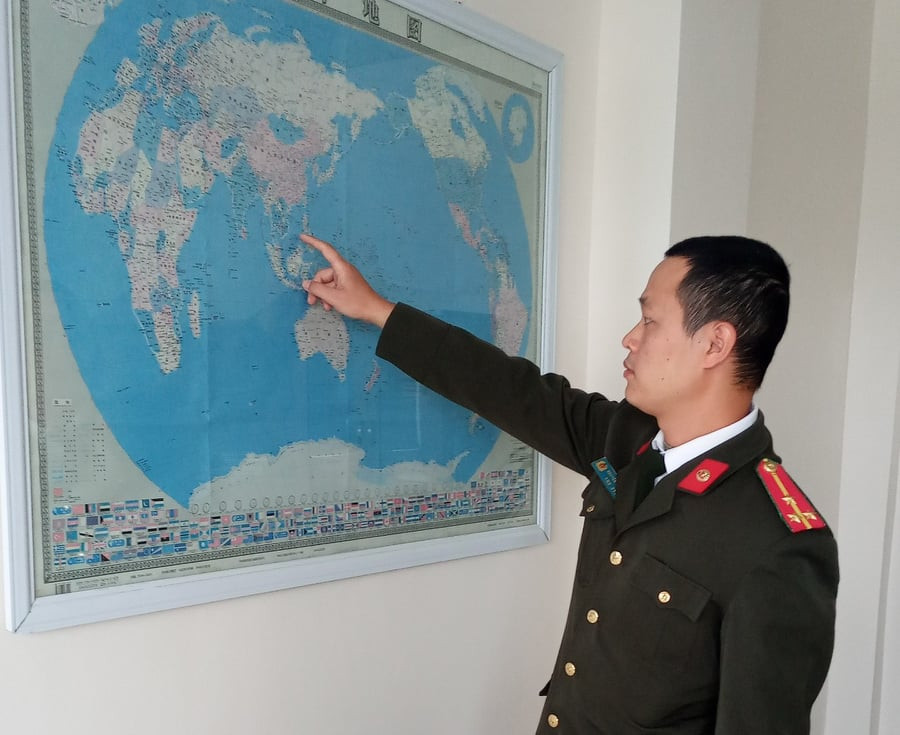 Hai Duong: Phat hien doanh nghiep Trung Quoc treo ban do “duong luoi bo”