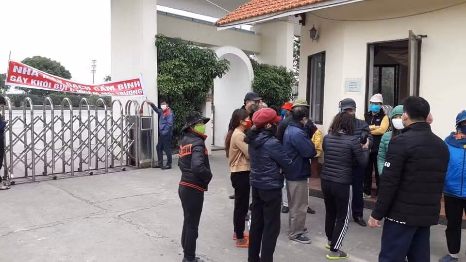 Dan than Cong ty Giay Cam Binh gay o nhiem: So TN&MT Hai Duong vao cuoc-Hinh-2