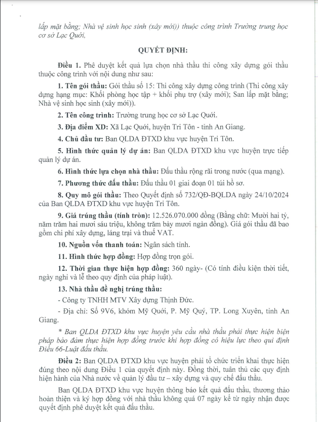 An Giang: Năng lực nhà thầu xây dựng điểm trường tại huyện Tri Tôn - Hình 2 An Giang: Nang luc nha thau xay dung diem truong tai huyen Tri Ton-Hinh-2
