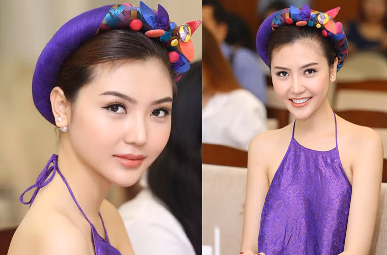 Hoa hau Ngoc Duyen dien ao yem goi cam di su kien-Hinh-3