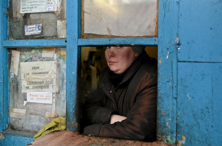 Omsk là nơi trú ngụ ban đêm cho nhiều người vô gia cư.