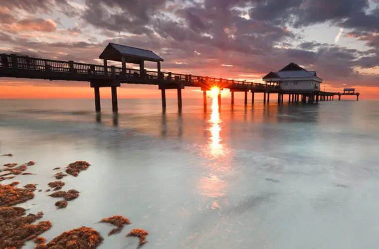 Bãi biển Clearwater ở Florida được TripAdvisor bình chọn là bãi biển đẹp nhất nước Mỹ.