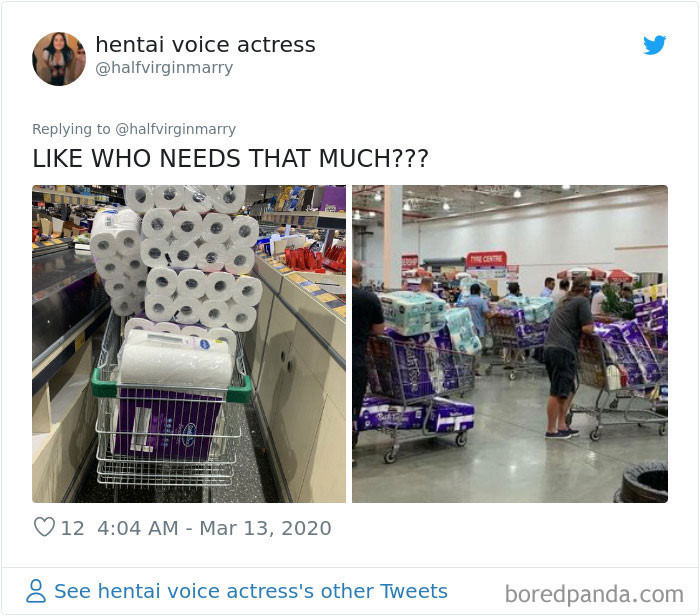 Giấy vệ sinh là mặt hàng được người Mỹ tích trữ nhiều nhất trong đợt dịch Covid-19.