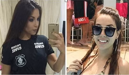 Cô cảnh sát của Phòng cảnh sát dân sự Brazil gây chú ý nhờ vẻ ngoài rất xinh xắn và nụ cười rạng rỡ.