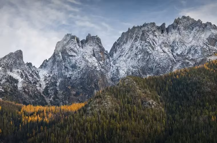 Dãy núi Cascade được gọi là dãy Alps của nước Mỹ.