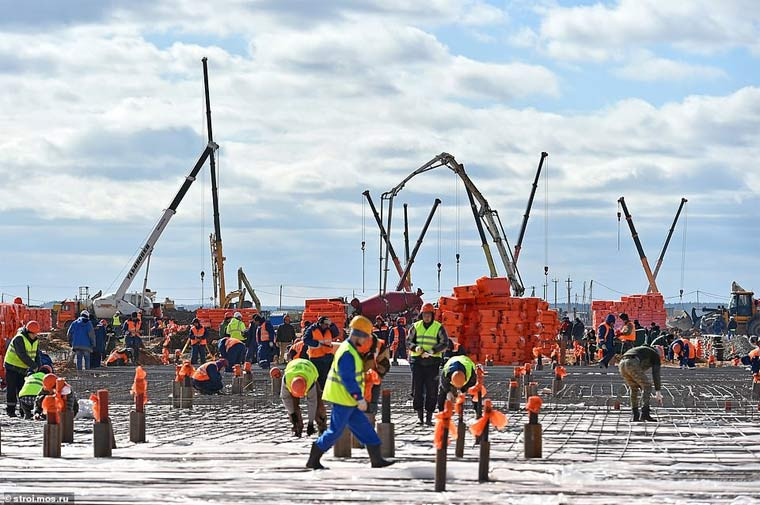 Bệnh viện với diện tích hơn 260.000 m2 dự kiến sẽ được đưa vào sử dụng vào tháng tới.