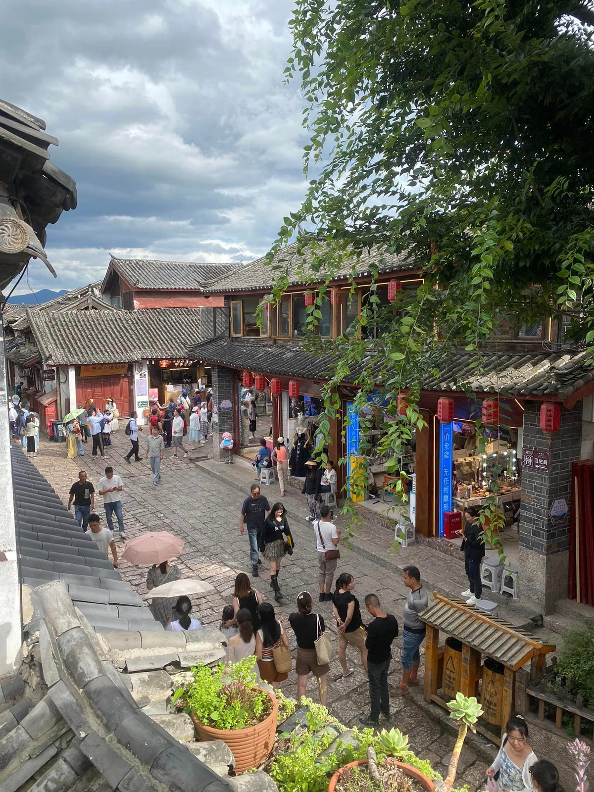 Kiến trúc của Lệ Giang cổ trấn được xây dựng theo phong cách truyền thống của Trung Quốc với mái ngói và các chi tiết tinh xảo. Được bao bọc bởi những ngọn núi ở phía Tây Bắc, những cánh đồng màu mỡ rộng lớn ở phía Đông Nam, các con kênh len lỏi... Lệ Giang có một vẻ đẹp thật đặc biệt.