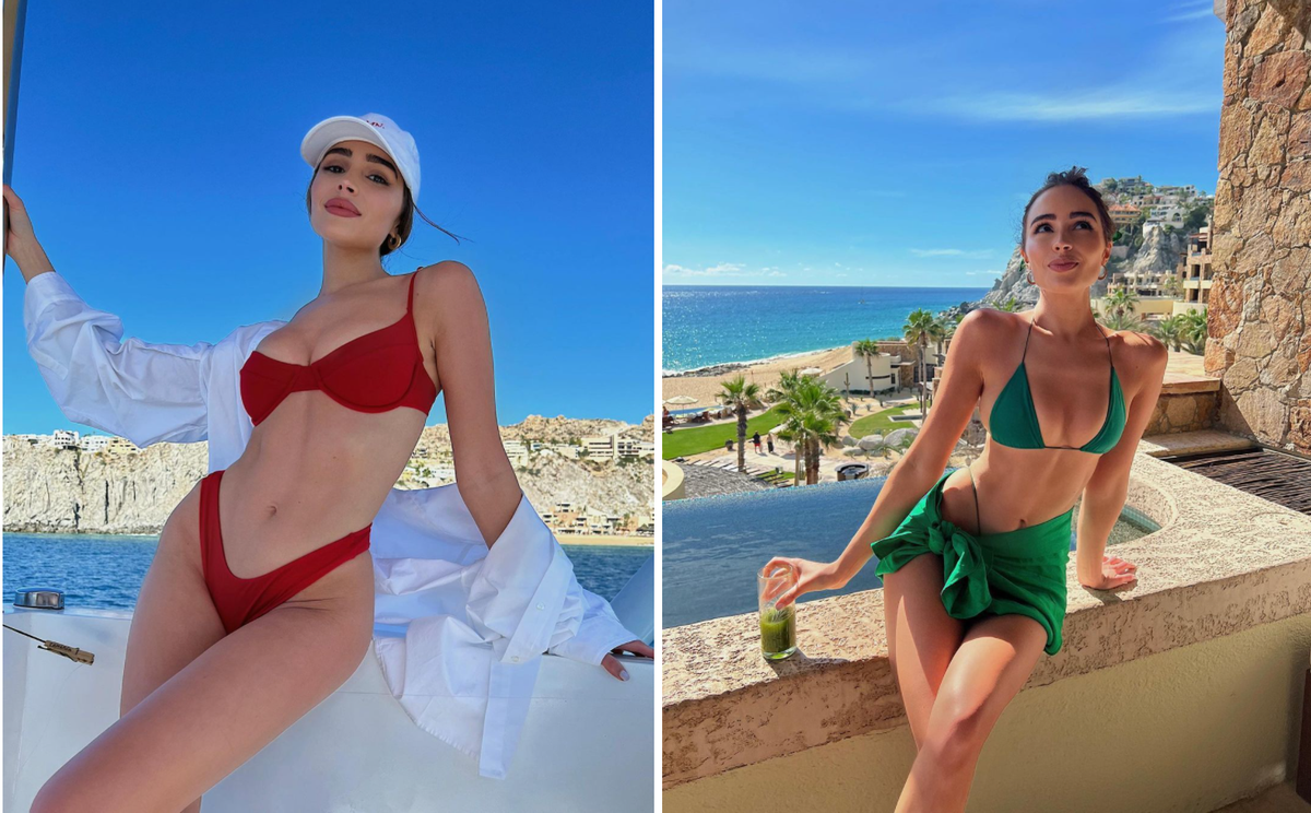 Không chỉ khoe dáng trong những trang phục cut out hay xuyên thấu, bó sát, cô còn khiến người hâm mộ trầm trồ khi khoe chỉ số cơ thể hoàn hảo trong những bộ bikini bắt mắt trong chuyến đi nghỉ đầu năm.