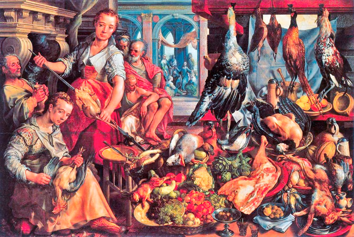 Người dân sống trong triều đại trị vì của nhà Tudor thường dùng dao, thìa và tay khi ăn.