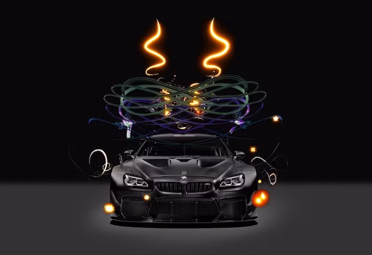“Tac pham nghe thuat” tu xe dua khung BMW M6 GT3