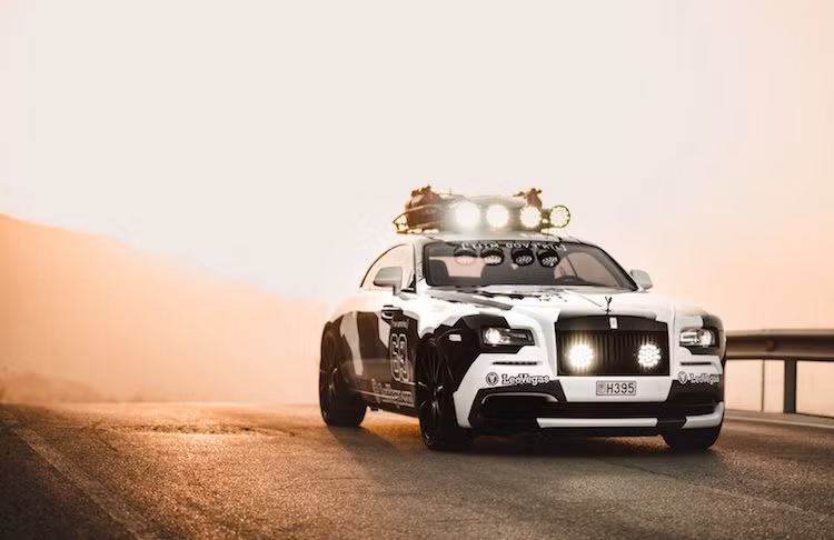 Được biết Jon Olsson đã mua chiếc Rolls-Royce này vào nửa năm trước, sau đó gửi nó tới công ty Absolute Motors để độ lại. Trước khi lựa chọn Wraith, anh đã từng cân nhắc mua một chiếc Nissan GT-R hoặc Ferrari FF. Tuy nhiên do Olsson từ lâu đã mơ ước sở hữu một chiếc Rolls-Royce nên cuối cùng anh đã lựa chọn chiếc xe siêu sang này.