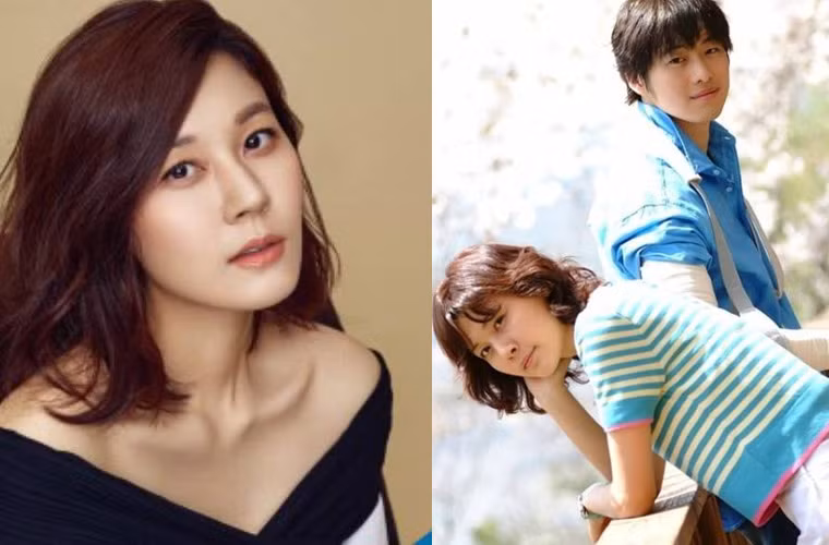 So với gần 20 năm về trước khi Kim Ha Neul đóng Romance (trái) với bây giờ, sẽ thấy nhan sắc của nữ diễn viên không hề thay đổi và phai nhạt theo thời gian. Ảnh: Allkpop, FBNV