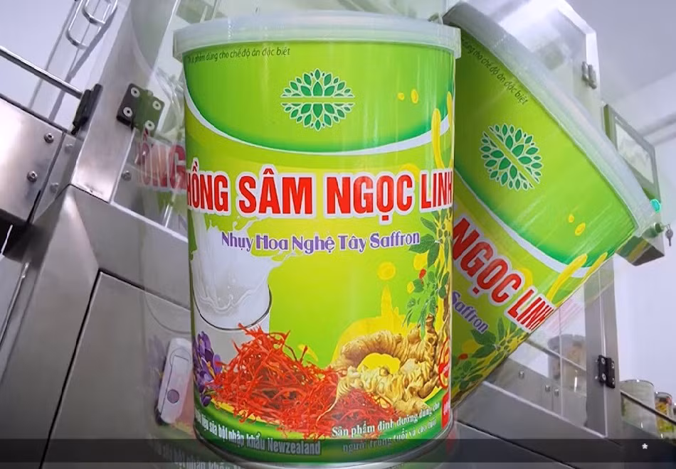 Sua bot Hong sam Ngoc Linh ho bien huong lieu thanh sam quy the nao?
