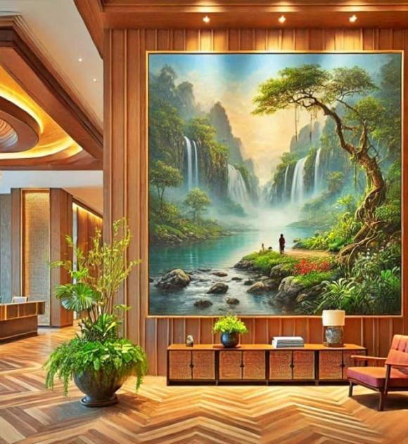 Treo tranh thư thế nào để ngày Tết để rước tài lộc về nhà? - Hình 2 Treo tranh thu the nao de ngay Tet de ruoc tai loc ve nha?-Hinh-2