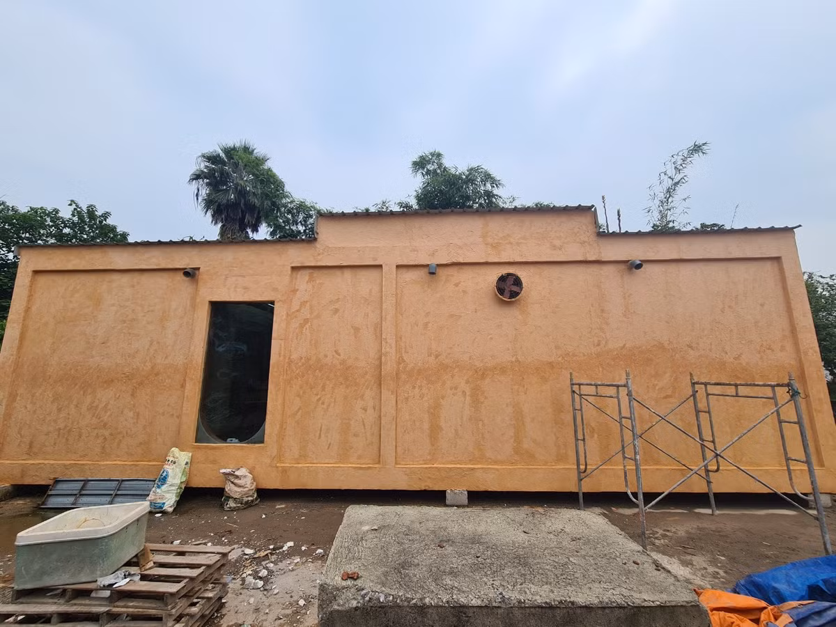 Kỳ lạ ngôi nhà “thần đèn dịch chuyển” từ Hưng Yên sang Hà Nội Ky la ngoi nha “than den dich chuyen” tu Hung Yen sang Ha Noi