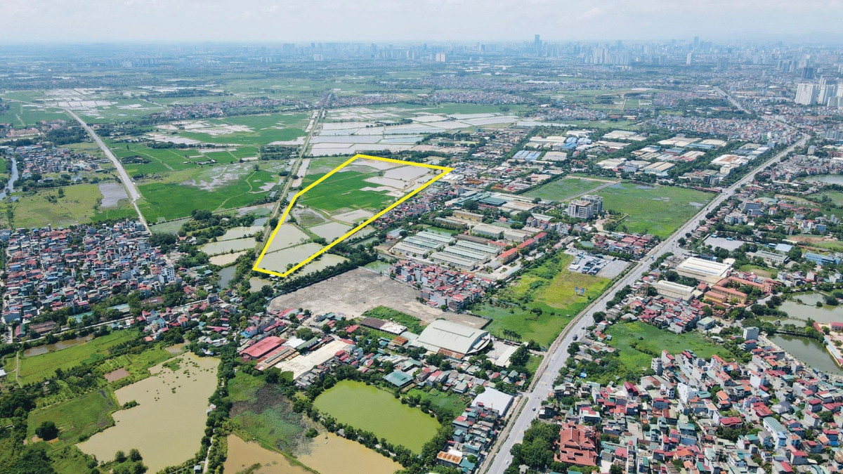 Khu tổ hợp depot Ngọc Hồi mới sẽ được xây dựng trên diện tích khoảng 151,8ha trên tổng diện tích 171ha. (Ảnh: Tiền Phong).