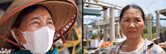 Hai ngày sau trận lốc xoáy, nhiều nữ tiểu thương tại chợ thị trấn Cửa Việt vẫn chưa hết sợ hãi và ám ảnh. Họ chia sẻ rằng từ trước đến nay chưa bao giờ nhìn thấy cảnh tượng kinh hoàng như vậy.