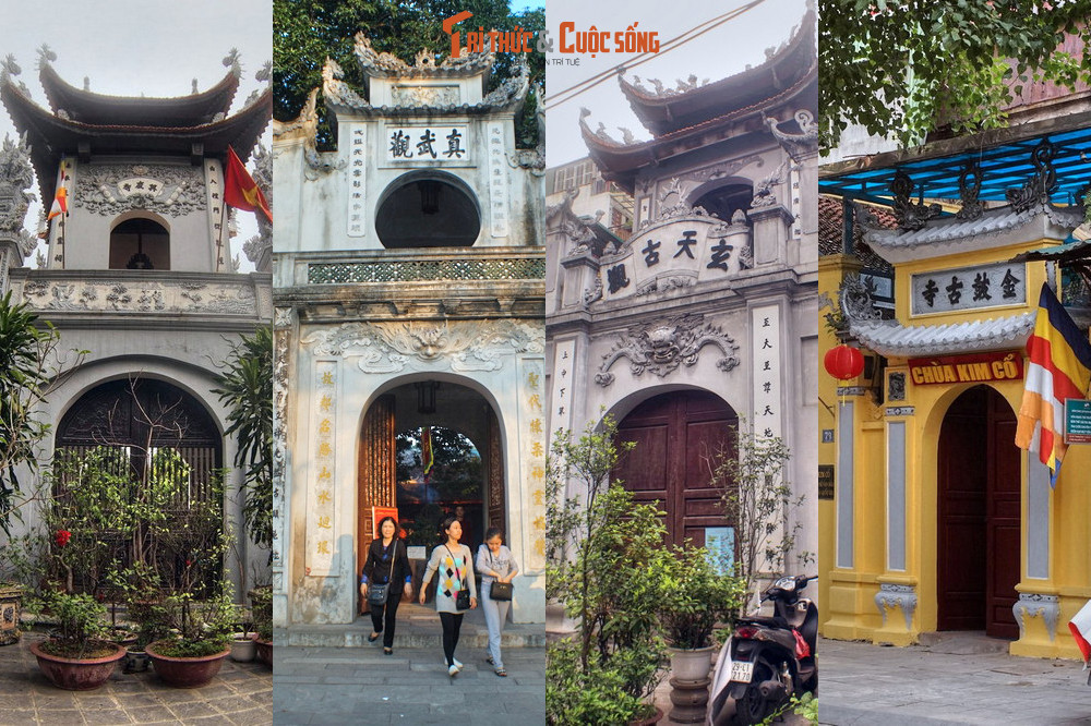 2. Thăng Long tứ quán gồm 4 quán thờ đạo Lão nổi tiếng nhất Kinh thành Thăng Long xưa, gồm quán Trấn Vũ, quán Huyền Thiên, quán Đồng Thiên và quán Đế Thích.