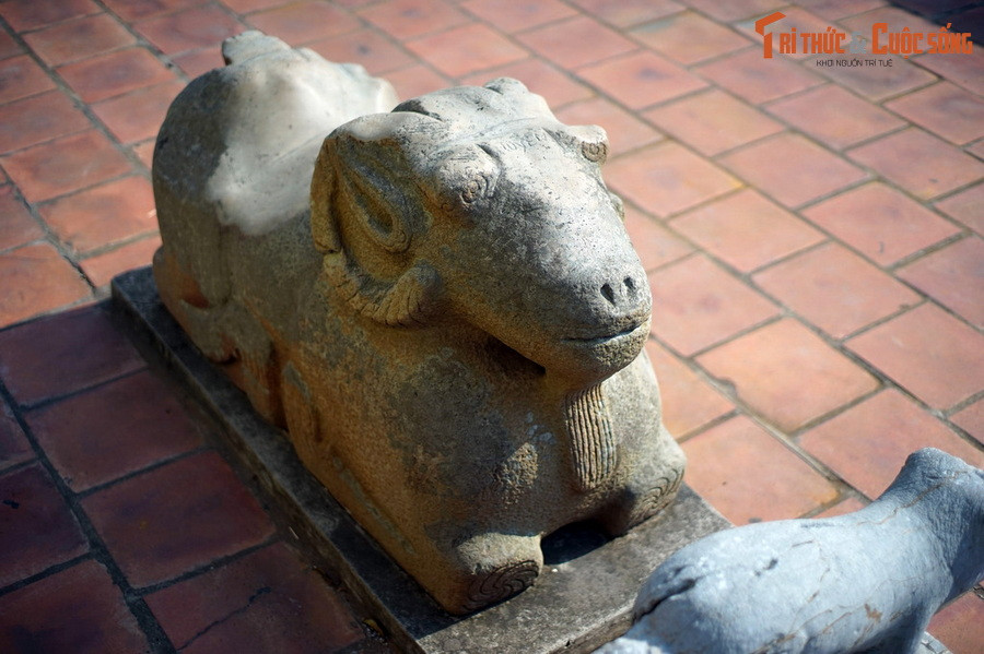 Huyền sử kể rằng, vào thời Luy Lâu còn là trung tâm văn hoá, chính trị, kinh tế của nước ta, có một vị sư người Ấn Độ sang tu hành và truyền bá đạo Phật. Ông dắt theo hai con cừu.