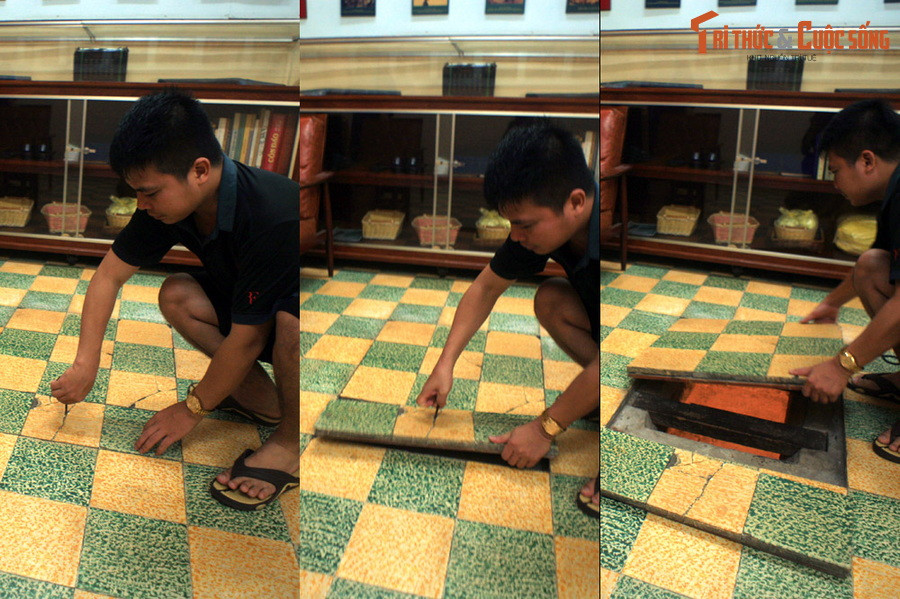 Theo bố trí của tổ chức, chiến sĩ Đỗ Văn Căn (Ba Căn) đưa gia đình về trú ngụ tại căn nhà này, hành nghề sửa và ép giày bằng mủ cao su để che mắt địch. Đầu năm 1965, ông Ba Căn nhận được lệnh gấp rút xây dựng hầm bí mật ngay tại nhà. Lối vào hầm nằm ngay phòng khách.