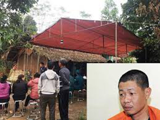 Sau khi gây án, Hoàng Văn Chín bỏ trốn. Lực lượng cảnh sát hình sự, cảnh sát cơ động và chó nghiệp vụ tiến hành truy tìm trong khoảng 6 tiếng và bắt được Chín tại đồi chè gần nhà.