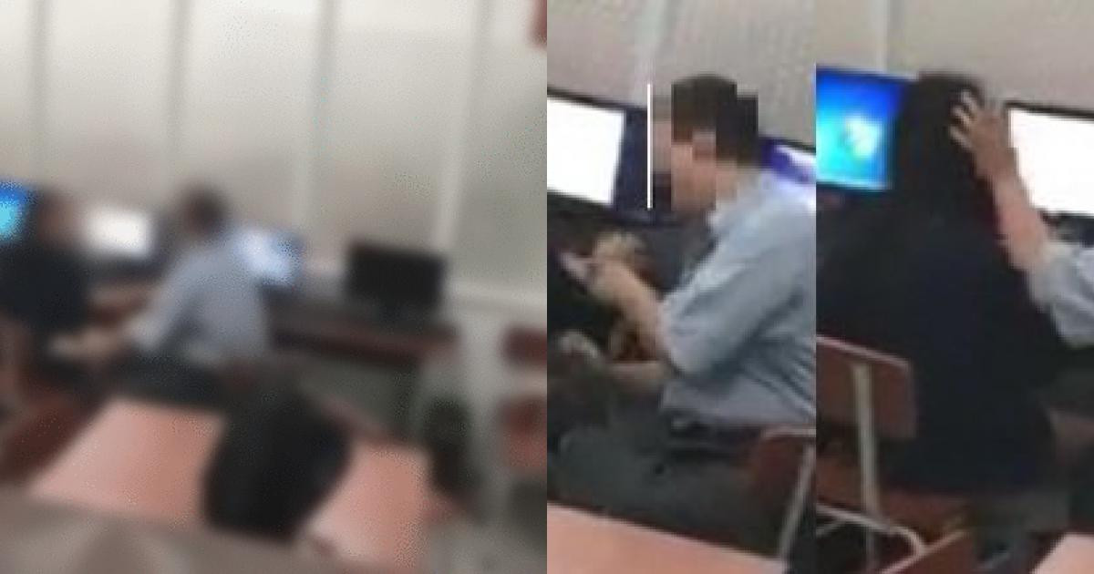 Trước đó, một phụ huynh cho biết con của bà đang theo học lớp Tin học căn bản ở Nhà Thiếu nhi TP HCM - báo lại rằng thầy giáo chỉ mở game cho học viên sử dụng. Trong khi đó, ông ta thường vuốt tóc, nựng má, sờ đùi học sinh nữ. Phụ huynh này rất bức xúc, quyết định cùng con gái đến lớp Tin học để theo dõi, quay clip làm bằng chứng.