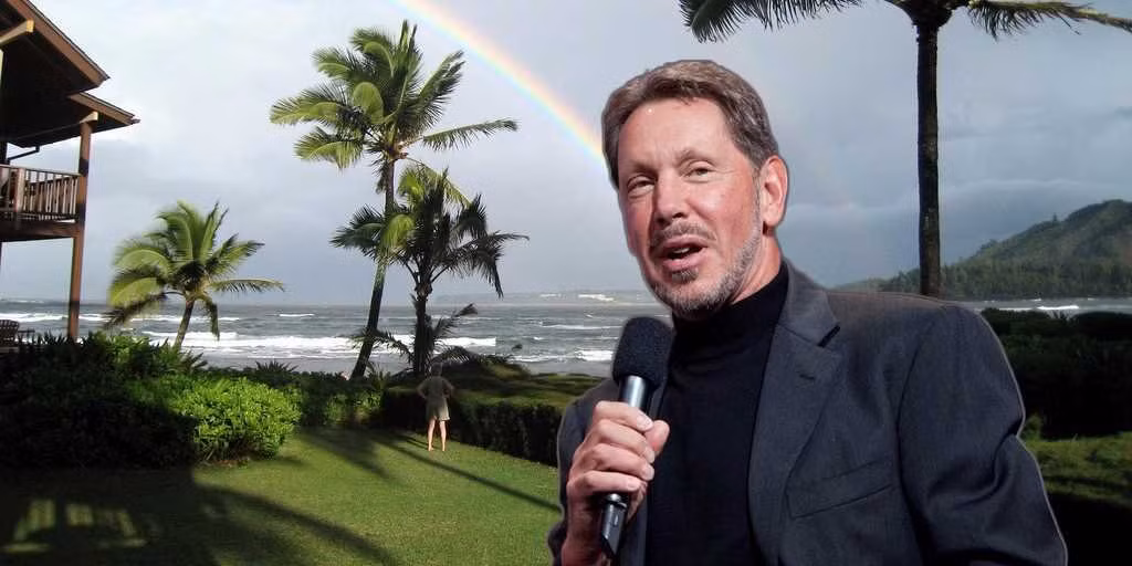 Vào năm 2012, tỷ phú Larry Ellison đã gây xôn xao thị trường bất động sản khi ông trả 500 triệu USD để mua 98% đảo Lanai ở Hawaii.