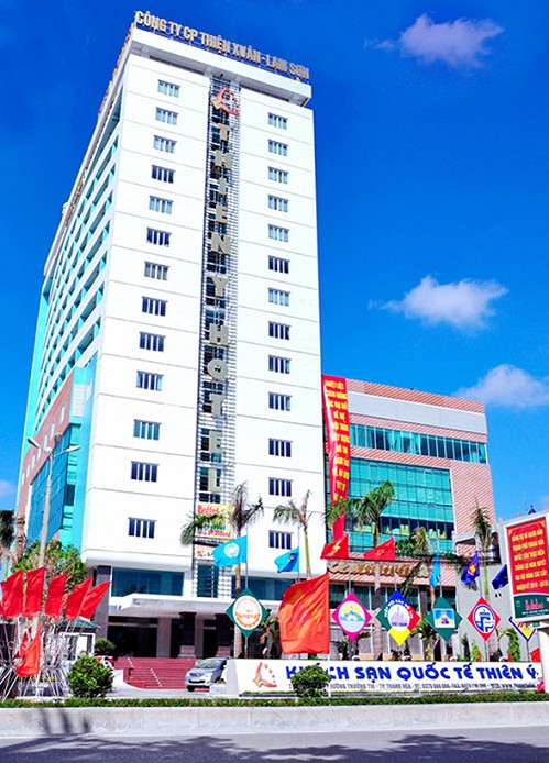 BHXH Thanh Hoa thue...khach san 4 sao lam tru so