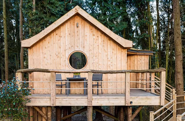 Khách sạn Tổ Chim (The Birdhouse) ở thị trấn Crewkerne là địa điểm thích hợp cho những ai muốn chạy trốn cuộc sống xô bồ chốn thành thị.