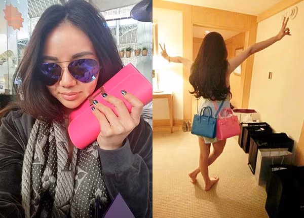 Kim cho biết cô rất thích dùng đồ mang thương hiệu Christian Louboutin và Chanel. Người đẹp khoe có khoảng 80 đôi giày hiệu Christian Louboutin và 40 chiếc túi xách hiệu Chanel.