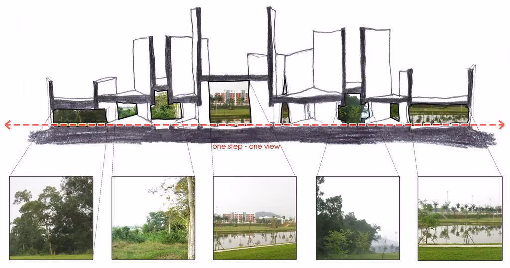 Tòa nhà này đang trong giai đoạn thi công và được Viettel sử dụng trong những chương trình giáo dục đào tạo học viên trong thời gian ngắn.