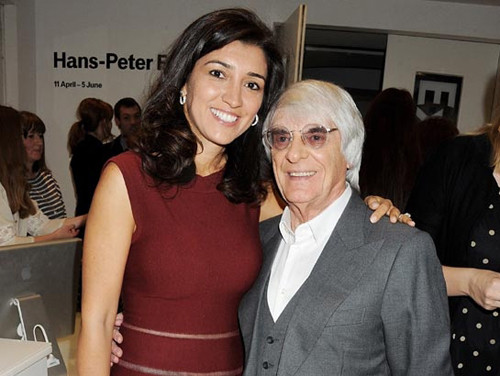 Fabiana Flosi -vợ của tỷ phú Bernie Ecclestone: Fabiana Flosi, là người Brazil và hiện là giám đốc marketing cho giải đấu F1 tại xứ sở samba.