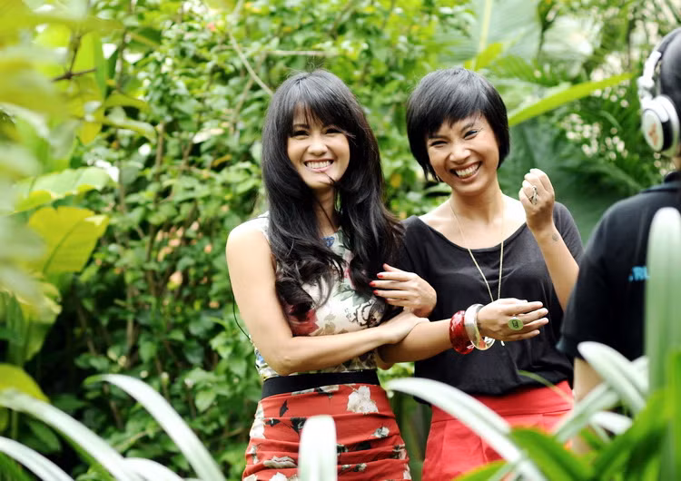 Khu nhà vườn triệu đô của diva Hồng Nhung ấn tượng bởi không gian xanh mát như một khu rừng thu nhỏ.