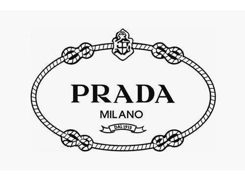 Prada: Logo của hãng thời trang Prada đơn giản là tên thương hiệu cùng vòng tròn cách điệu phía ngoài. Được biết, vòng tròn này vốn được lấy cảm hứng từ họa tiết xuất hiện trong một mẫu áo khoác của nhà thiết kế Savoy.