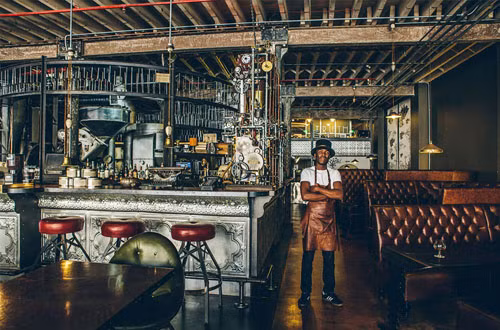 Thiết kế ấn tượng của nhà hàng Truth Coffee ở Cape Town, Nam Phi, mang đến trải nghiệm ăn uống ấn tượng.