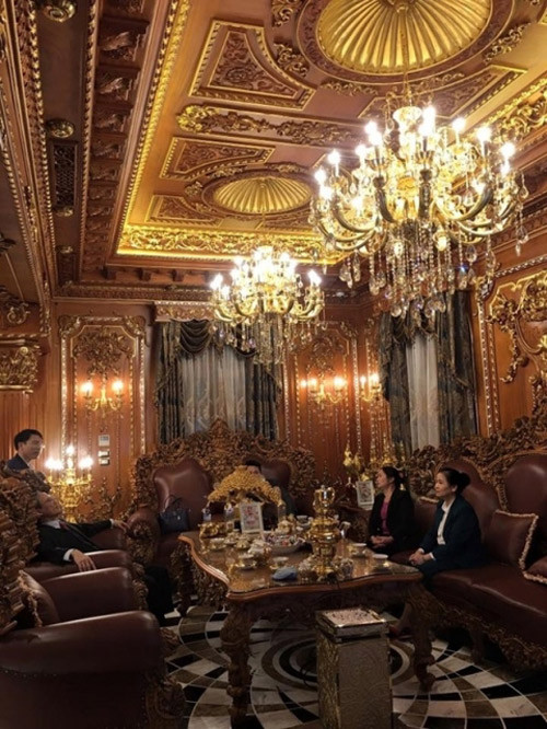 Cận cảnh không gian bên trong.