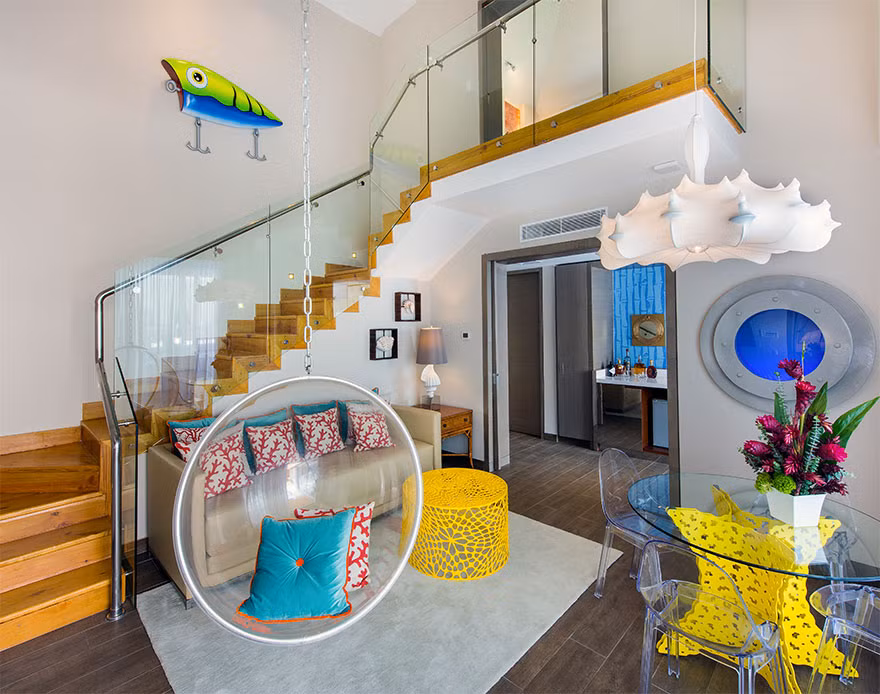 Khách sạn độc đáo này còn cung cấp nhiều tiện nghi sang chảnh khác.