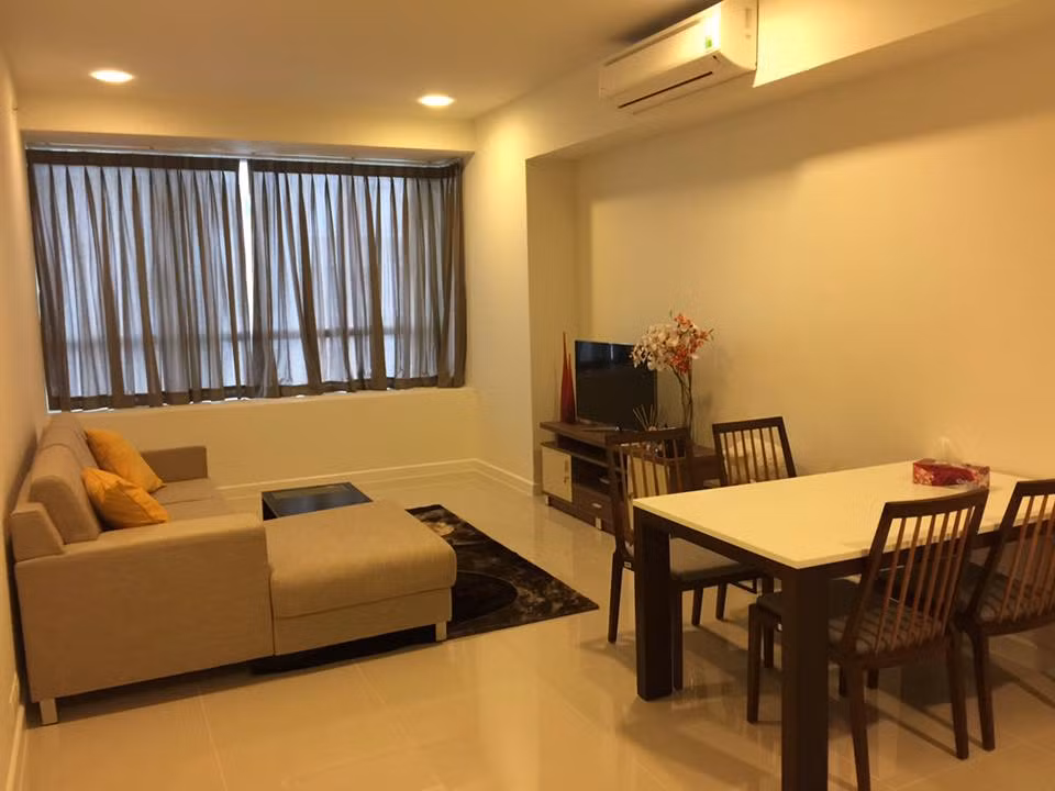 Căn hộ của Phạm Hương nằm trong một chung cư cao cấp, tọa lạc gần trung tâm TP HCM. Tân hoa hậu sẽ được sống tại đây trong vòng một năm.