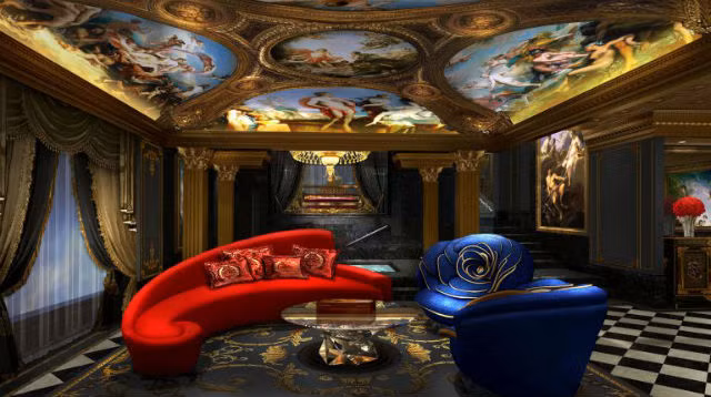 Tuần trước, Macau đã hé lộ những hình ảnh hết sức xa hoa bên trong khách sạn The 13, cung điện nguy nga lấy cảm hứng Ba-rốc.