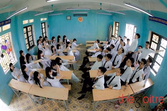 Những khoảnh khắc tràn ngập tiếng cười này chắc chắn sẽ là kỉ niệm vô giá không thể nào quên của các bạn teen trong quãng thời gian đi học.