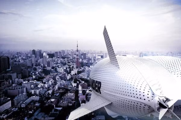 Nếu so sánh, máy bay "khủng" có kích thước rộng ngang ngửa một sân bóng tennis và cao bằng 6 chiếc xe bus 2 tầng chồng lên nhau.