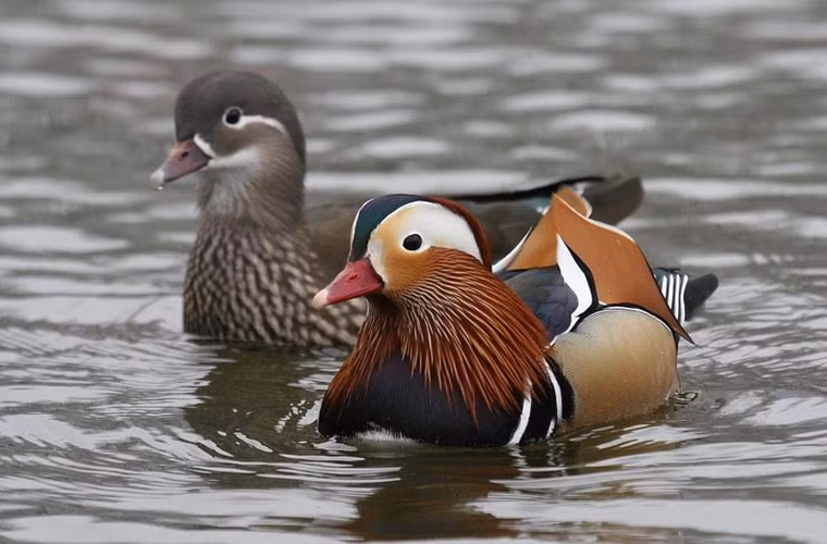 Những ngày cuối năm, vịt uyên ương được săn lùng khá nhiều, thậm chí có nơi còn "cháy" hàng.