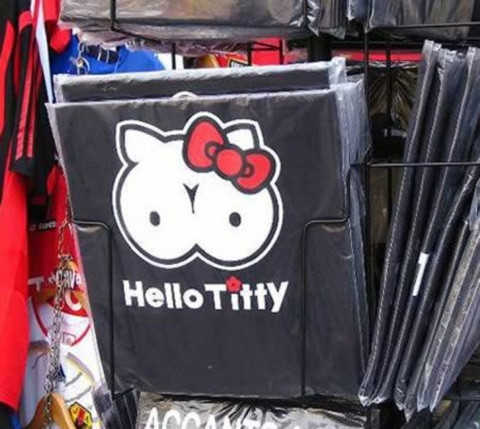 Hello Kitty - Hello Titty.